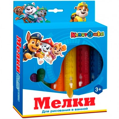 Мелки для рисования в ванной КАПИТОШКА SEW-STAR06 - фото 55799131