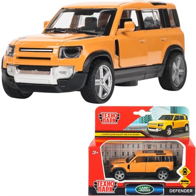Модель 2206C0123-R1 Range rover DEFENDER 10,5 см, двери, инерция Технопарк  в кор. - фото 55799488