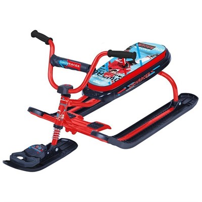 Снегокат Nika kids hockey красный СНД1/Х2 /Ника/ - фото 55913561