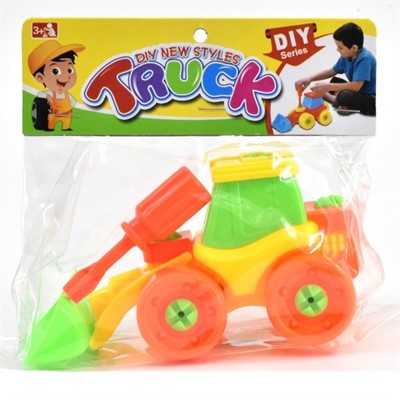 Конструктор 899-1 Трактор с отверткой в пак. - фото 56827045