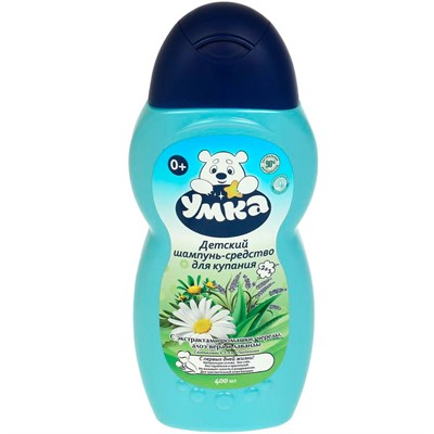 Шампунь-средство для купания с экс ромаш чер, алоэ веры и лаван 400мл Заботливая мама 112385-UM - фото 57406354