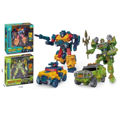 Трансформер 169-88 Джип в коробке - фото 57523586