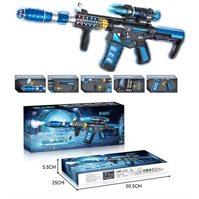 Автомат 826P на батарейках в коробке - фото 57523648