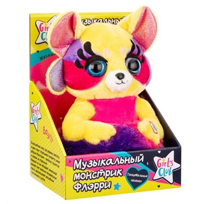 Игрушка на батарейках Монстрик Флэри 25 см весёлые песенки и фразы про монстриков IT110931 Girl's club - фото 57758744