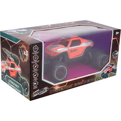 Машина на радиоуправлении Young Racer MK338-27A Стрелок вездеход, красный в коробке - фото 58287875