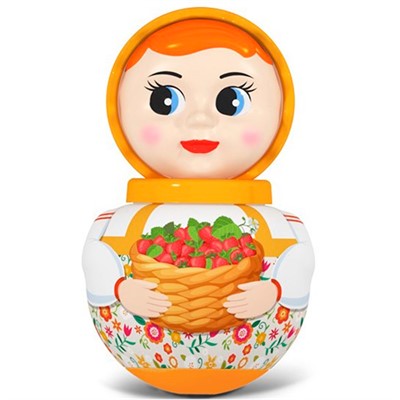 Неваляшка малая "Девочка" (п/пакет) 01765 /14/. - фото 58287902