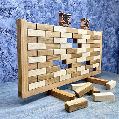 Настольная игра из дерева Кирпичики L - фото 59065123