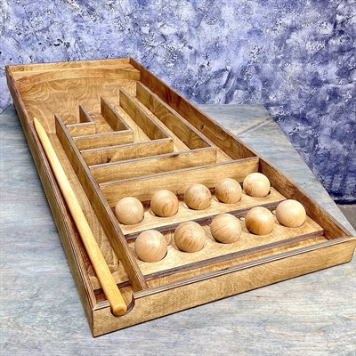 Настольная игра из дерева Аэробилла XL фанера - фото 59065540