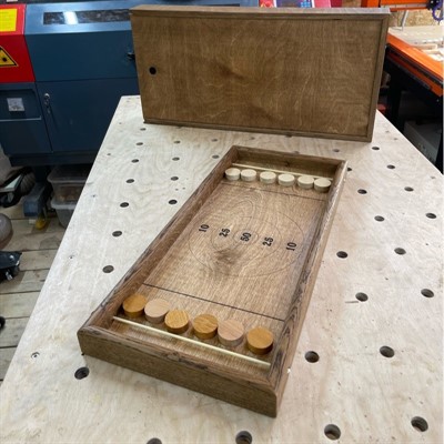 Настольная игра из дерева Стрельба по мишени M - фото 59065666