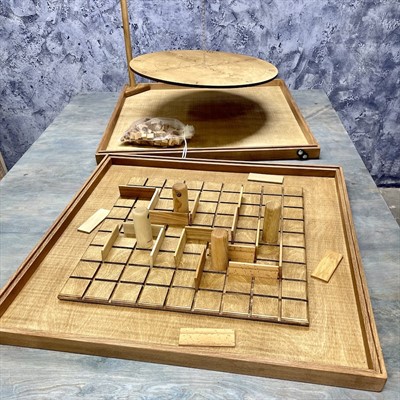 Настольная игра из дерева Балансир и Коридор 2 в 1 - фото 59065771