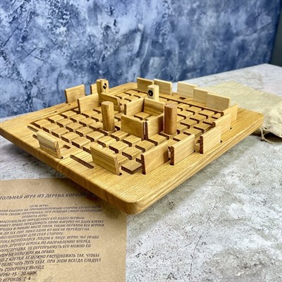 Настольная игра из дерева Коридор XS - фото 59065797