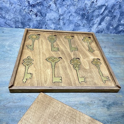 Настольная игра из дерева Ключница Форт Боярд Лайт - фото 59066336