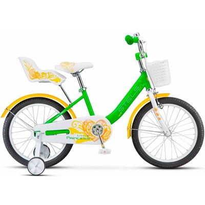 Велосипед двухколесный 16" Little Princess 9.8" салатовый EP-00006185X0000001406 - фото 59292708