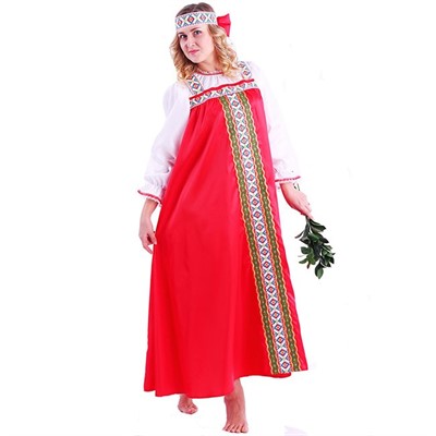 Карнавальный костюм Марья Искусница взр. р.164-48-50 /Пуговка/ - фото 59630225