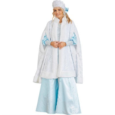 Карнавальный костюм Снегурочка Купеческая р 164-50 /Пуговка/ - фото 59630232