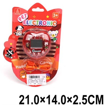 Игра электронная HC-10183 красная на блист. - фото 59736354