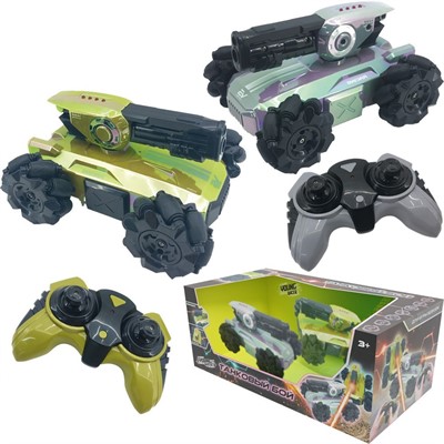 Набор машин на радиоуправлении Young Racer MKUV666-805A С функцией танкового боя в коробке - фото 59736401