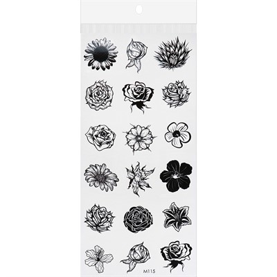 Татуировка-наклейка ТА-3346 - фото 60515323