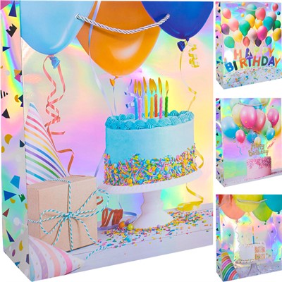 Пакет 26х32х10см с шарами FG250708010C - фото 60515376