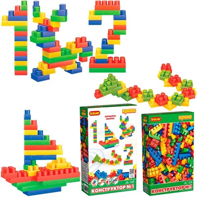 Конструктор Bauer Конструктор №1 53 эл. в кор. 1135 - фото 60617869