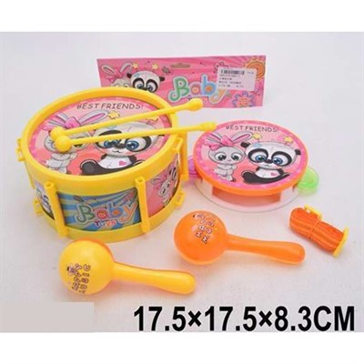 Набор музыкальных инструментов 2860-3 в пак. - фото 60617871