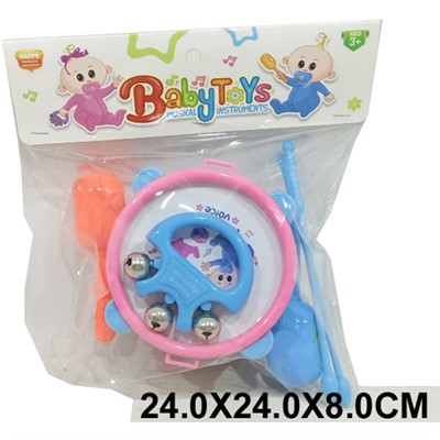 Набор музыкальных инструментов 8828-2 в пак. - фото 60617872