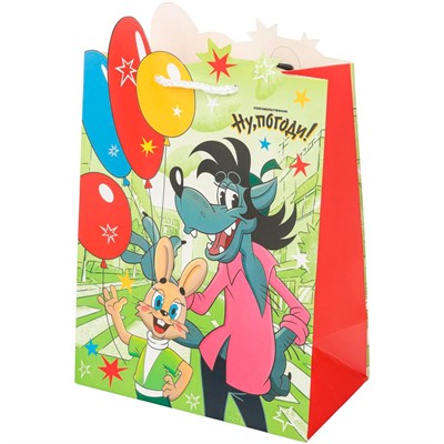 Пакет Чудо праздник Матовый м Союзмультфильм вырубка PM-130086-NP - фото 60617908