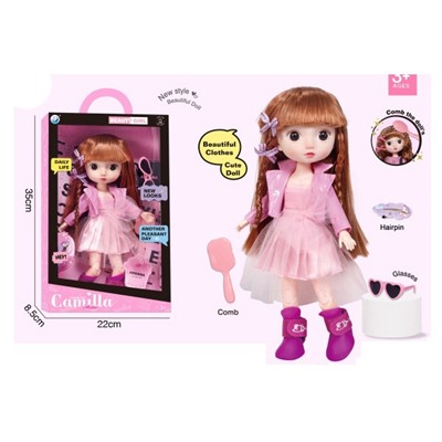 Кукла A923A Camilla с аксесс. в кор. - фото 60726799