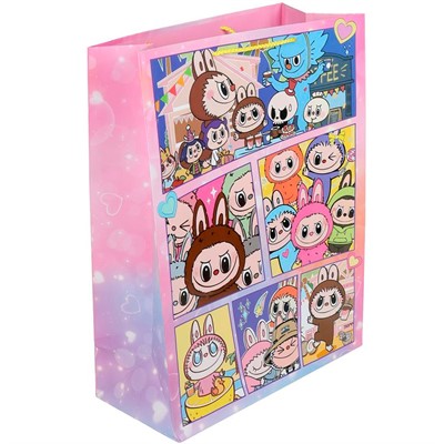 Пакет Чудо праздник xl 33,5*45*10 см Веселый монстрик PXL-139945-LB - фото 60836999