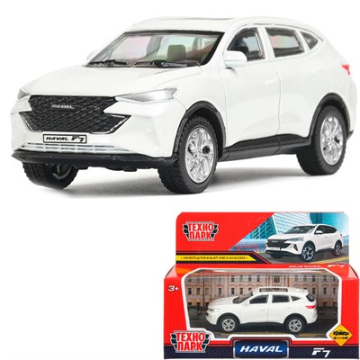 Модель F7-11-WH Haval f7 длина 10,5 см, инерц, белый Технопарк  в коробке - фото 60946209