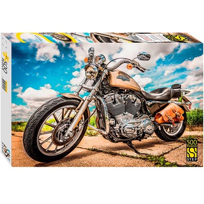 Пазл 500 Мотоцикл-легенда 91072 Степ - фото 61080592