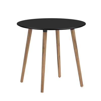 Стол TEYA черный (деревянные ножки) (от 12 шт) - фото 61191499