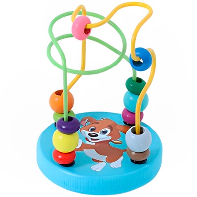 Деревянный Лабиринт Серпантин Щенок ИД-3158 - фото 62309953