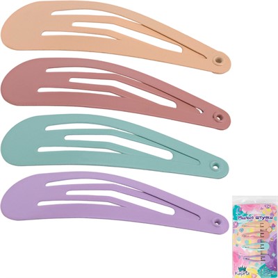 Набор заколок для волос FG250519053Q-1 Miss Kapriz 4 шт в упак. - фото 62411917