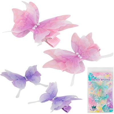 Набор заколок для волос FG250522013Q Miss Kapriz2 шт в упак. - фото 62411922