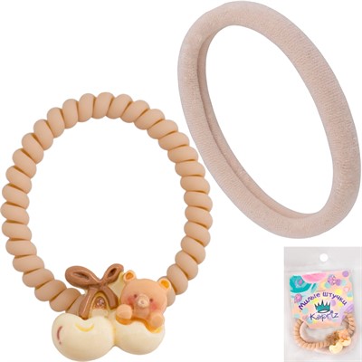 Набор резинок для волос FG250317009Q Miss Kapriz 2 шт в упак. - фото 62411941