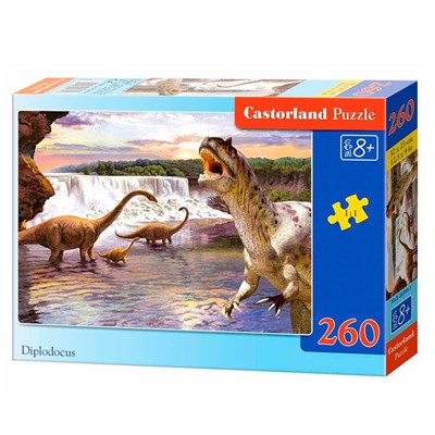 Пазл 260 Динозавры-2 В2-26616 Castor Land - фото 62523137