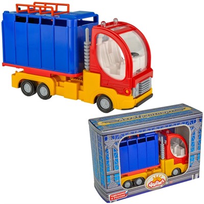 Автомобиль Дальнобойщик фургон малый С-41-Ф /18/ - фото 62590277