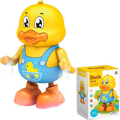 Игрушка на батарейках FS238-7A Утенок в кор. - фото 62602583