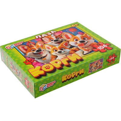 Пазл 104 Корги 4630395007795 - фото 62605938