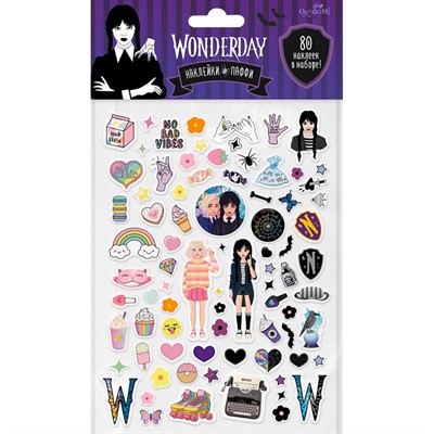 Набор для декорирования. Wonderday Наклейки Паффи 08682 Origami - фото 62627412