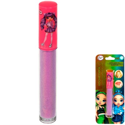 Блеск для губ голографический 3 мл, сиреневый Милая леди 100235-RB-ML - фото 62657649