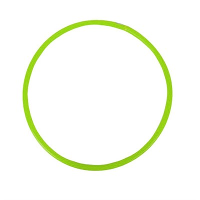 Обруч 60 см салатовый У838 /10/ - фото 62745909