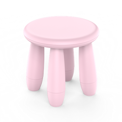 Табурет детский BARNY, розовый 16TD0155 (от 12 шт) - фото 62753798