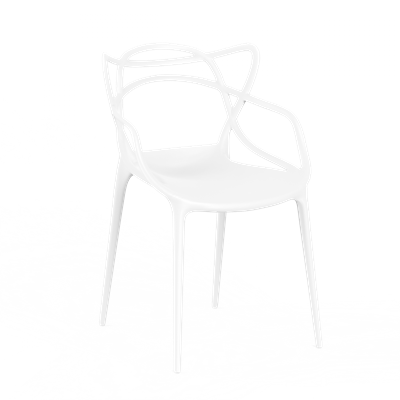 Стул ESKADE (белый) PP0011W (от 12 шт) - фото 62753871