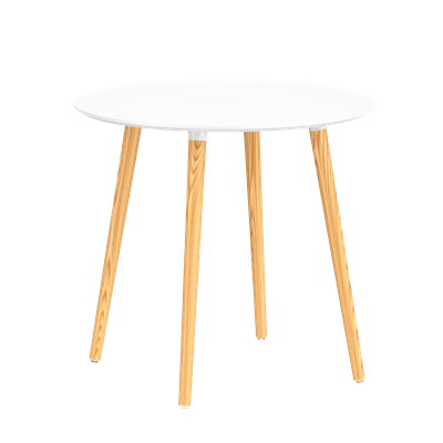 Стол TEYA белый (деревянные ножки) (от 12 шт) - фото 62754001