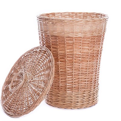 Плетеное кашпо с крышкой 40*50 см - фото 62754114