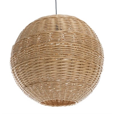 Плетеный абажур "Шар" 60*60 см - фото 62754501