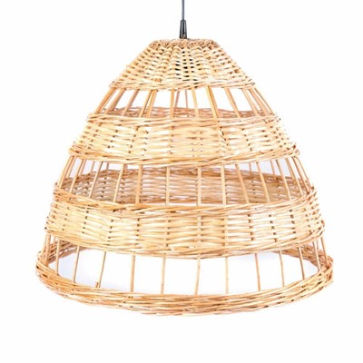 Плетеный абажур 68*54 см - фото 62754538