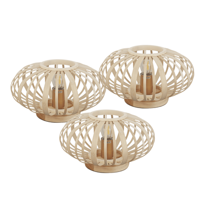 Напольный плетеный светильник 30*15 см - фото 62754702